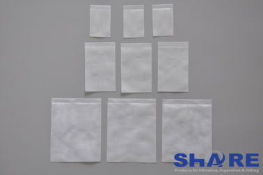 High Tenacity Sturdy Water Filter Bag , 75 X 95MM Filter Nylon Mesh For Biopsy Check