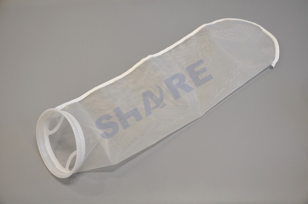 Custiomized Plastic Collar Mesh Filter Bag Monofilament For Liquid
