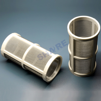 Synthetic And Metallic Filter Meshes Insert Molding Plastic Filters