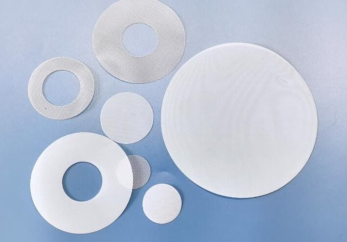 Nylon Woven Mesh Filter Discs 25, 47, 55, 90mm Diameter