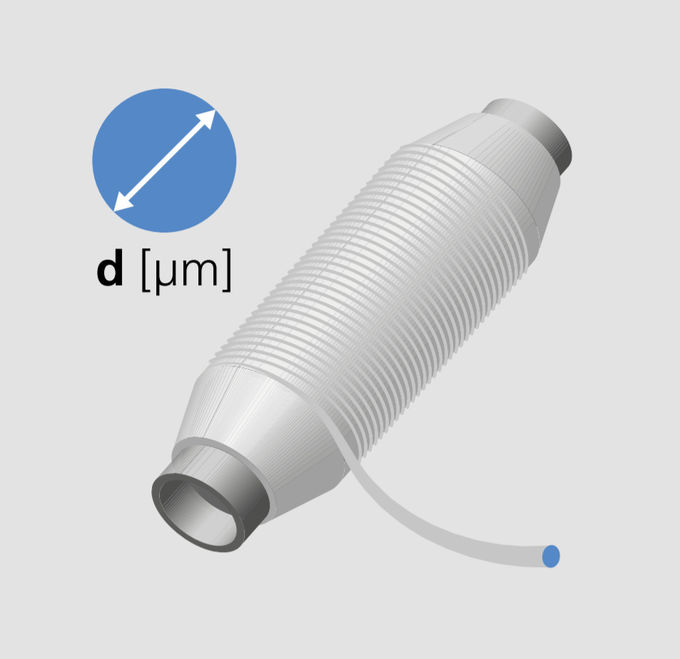 Tela avaliado do filtro do poliéster do mícron 500UM, anti malha 1 do filtro do polipropileno do oídio